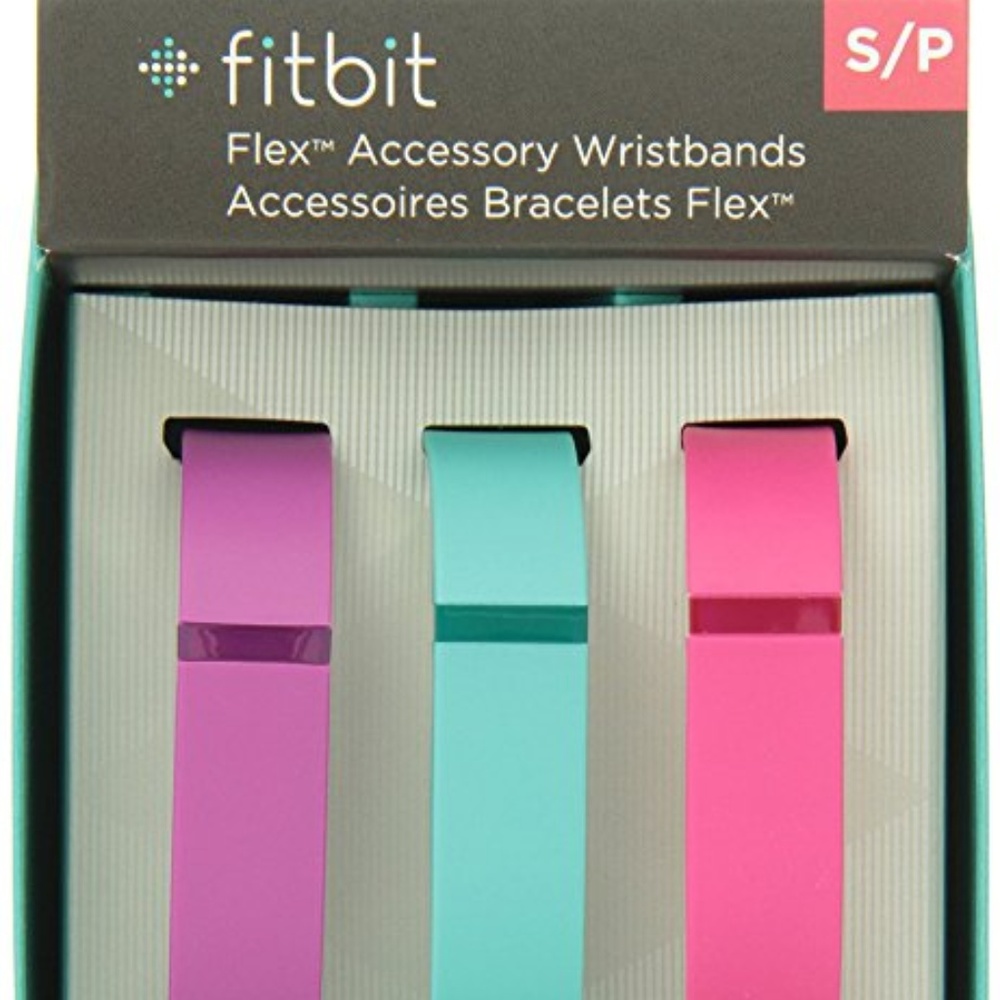 NIB FITBIT  Flex Wristband Accessory Pack, SMALL